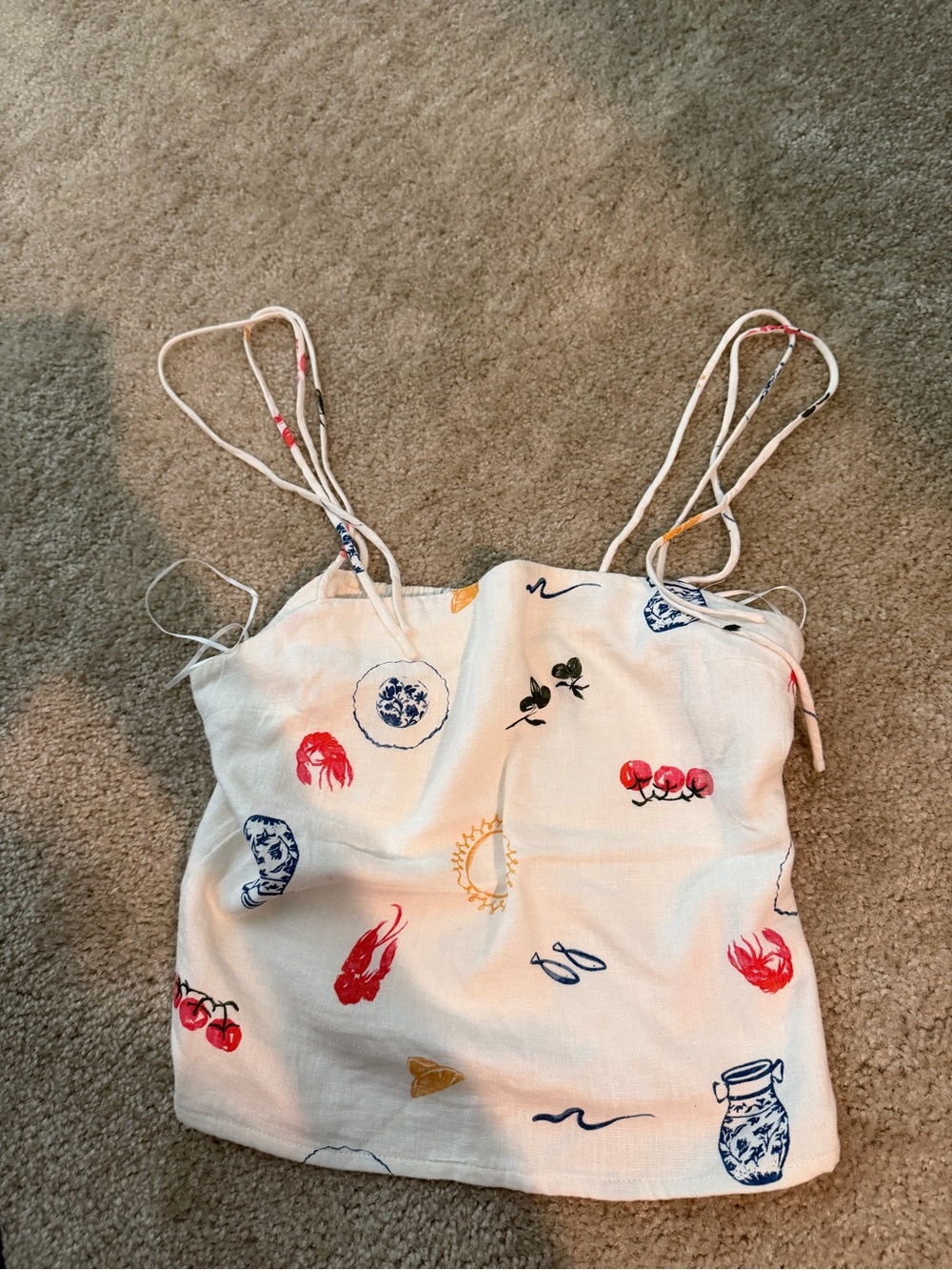 Abercrombie & fitch linen top